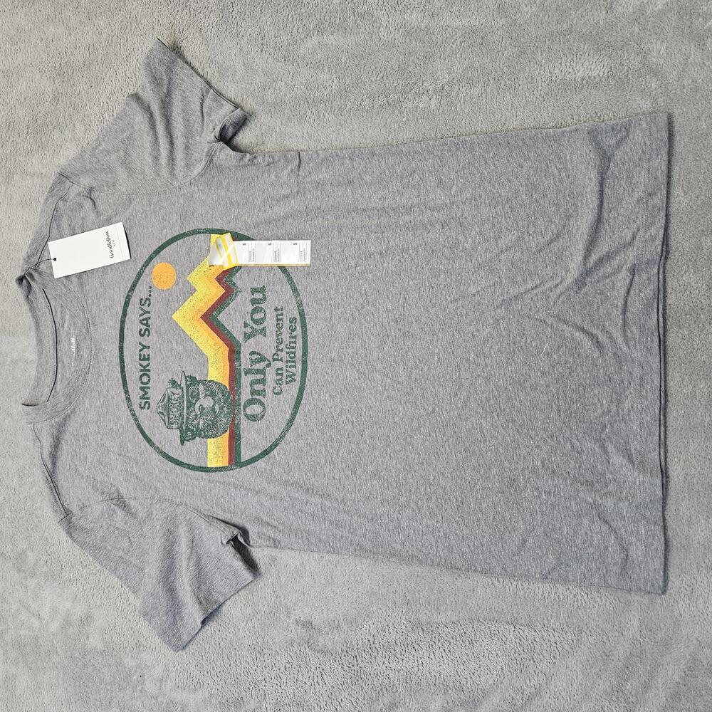 New Goodfellow  Co Smokey Says Only You Can Prevent Wildfires Graphic T-Shirt SM